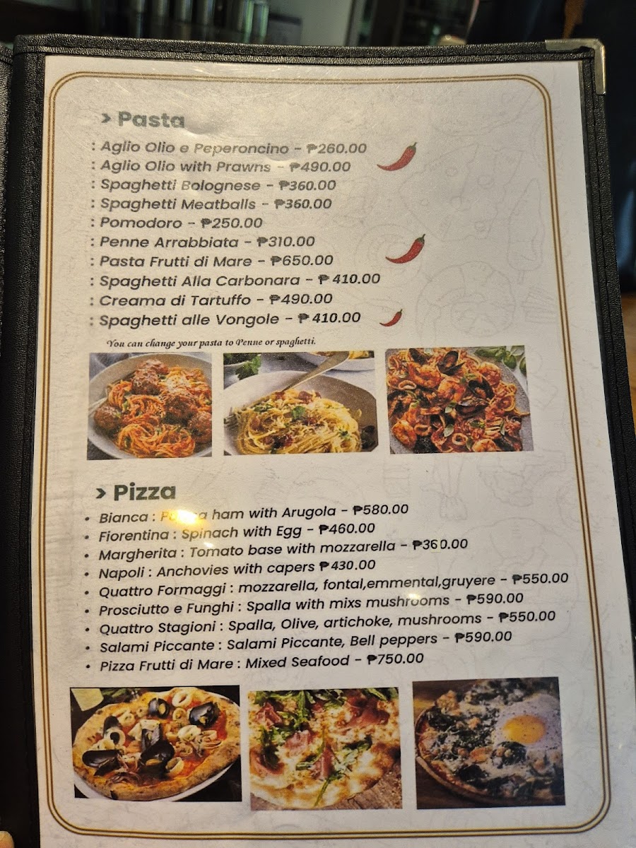 Menu Steakhouse Casanta Secret Garden And Italian Restaurant-2