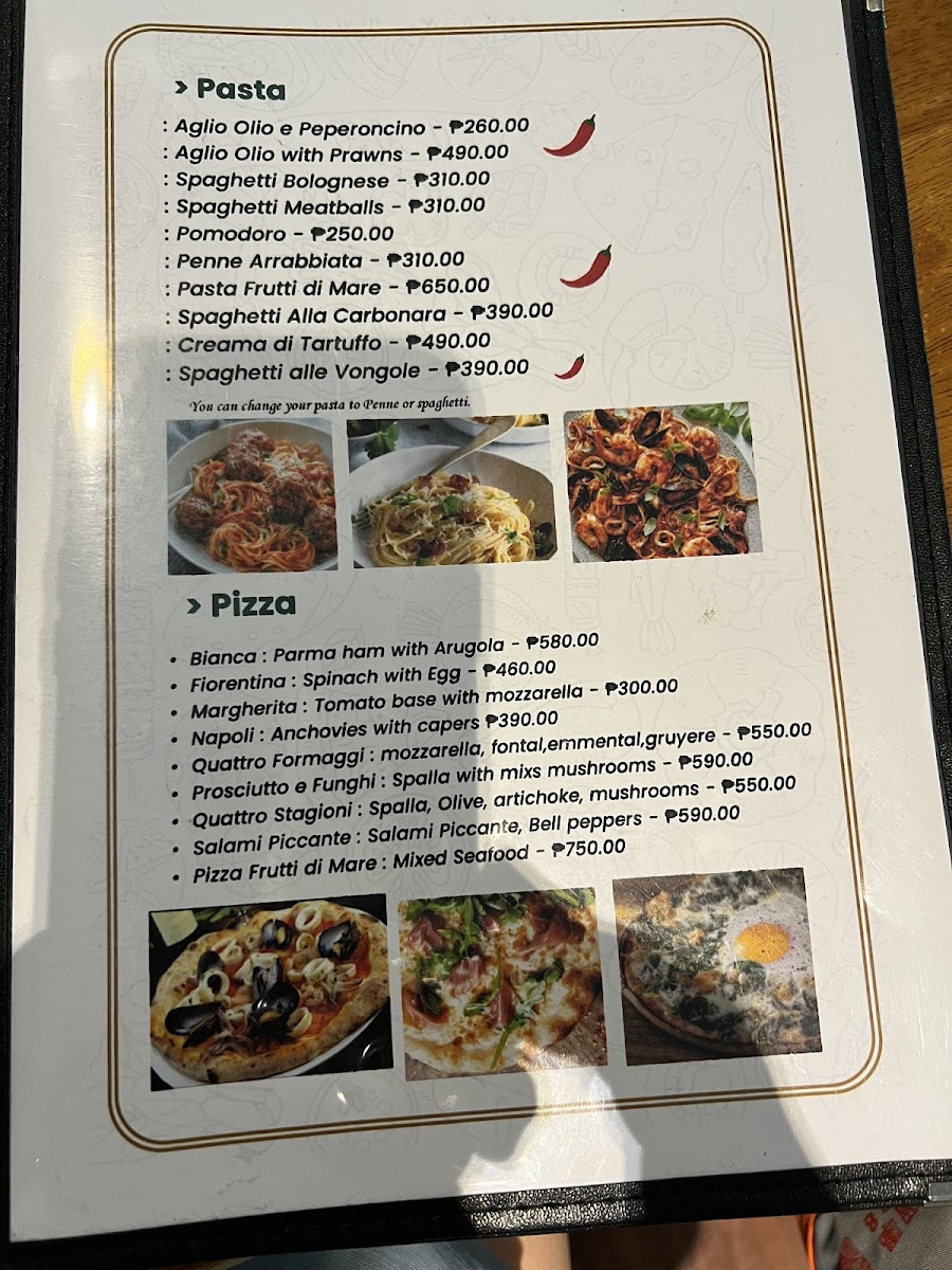 Menu Steakhouse Casanta Secret Garden And Italian Restaurant-4