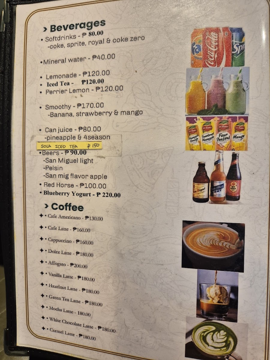 Menu Steakhouse Casanta Secret Garden And Italian Restaurant-5