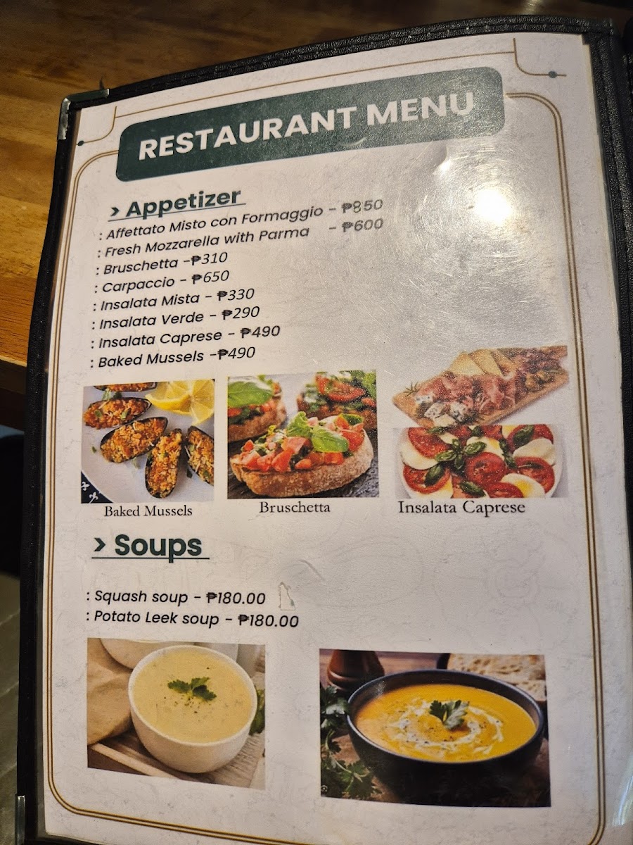 Menu Steakhouse Casanta Secret Garden And Italian Restaurant-6